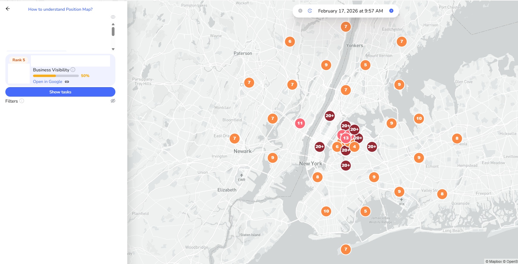 Roofing Services before — Rank 5, 50% visibility
